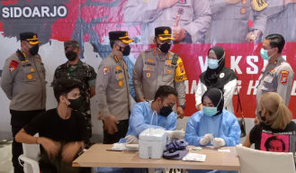 Capaian Vaksinasi Booster di Jatim Masih 10 Persen