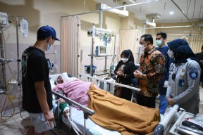 Wali Kota Eri Cahyadi Minta Penanganan Terbaik Untuk Korban Kecelakaan