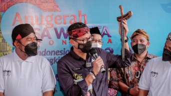 Di Sumenep, Sandiaga Dorong Milenial Lebih Kenali Keris Sebagai Budaya Leluhur