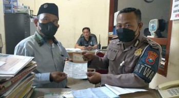 Usai Viral Ngeblong, Sopir Bus di Tulungagung Ditilang dan Sampaikan Permintaan Maaf
