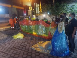Disita Polisi, Dua Balon Raksasa di Tulungagung Gagal Terbang