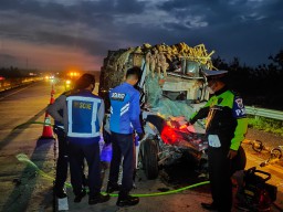 Kecelakaan di Tol Kertosono-Caruban, 3 Nyawa Melayang