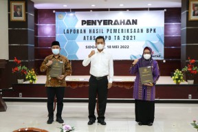 Gresik Kembali Raih Opini WTP Untuk Ketujuh Kalinya Tahun 2022