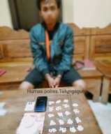 Miliki Ratusan Pil Double L, Pemuda Tulungagung ini Ditangkap Polisi