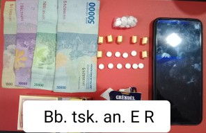 Satresnarkoba Polres Nganjuk Amankan 2 Pria Pengedar dan Pemasok Pil Koplo Jaringan Lokal