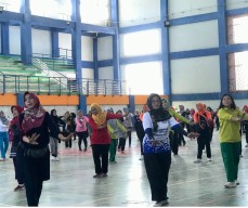 ILDI Lamongan Ajak Masyarakat Sehat dengan Berdansa