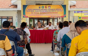 Persiapan Pilkades Serentak Bulan Depan, Para Cakades di Sidoarjo Diimbau Tertib