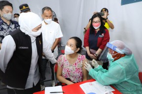 Pemprov Jatim Genjot Vaksinasi Pasca Lebaran, Seluruh Daerah Ditarget Masuk Level 1