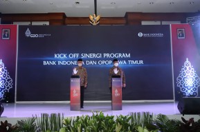 Pj Sekdaprov Jatim Harap Kerjasama dengan BI Jatim Bisa Bantu Kemandirian Pesantren