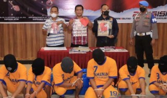 Seminggu Polres Madiun Ungkap 11 Kasus dan Amankan Tujuh Tersangka