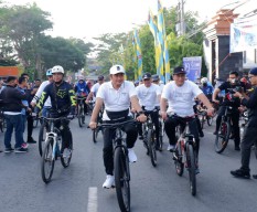 2.000 Pesepeda Ikut Gowes di Lamongan