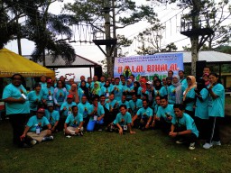 Apindo Sidoarjo Gelar Halal Bihalal Adventure di Trawas