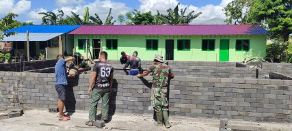 Manfaatkan FABA PLTU Ropa, PLN Bedah Rumah Prajurit TNI