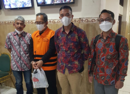 Hakim PN Surabaya Nonaktif  Itong Isnaeni Ditahan di Rutan Medaeng 