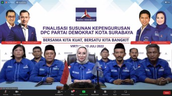 Lucy Kurniasari Terpilih Sebagai Ketua DPC Partai Demokrat Surabaya Periode 2022 - 2027