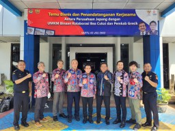 Datangkan Pengusaha Jepang, Bea Cukai Gresik Dorong Peningkatan Ekspor UMKM Gresik