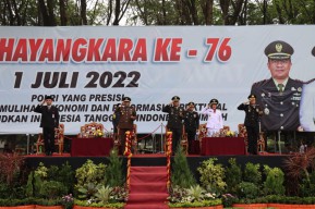 Forkopimda Bojonegoro Ikuti Upacara Virtual Puncak Hari Bhayangkara Ke-76