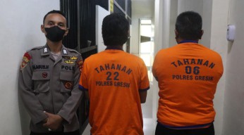 Polres Gresik Tahan Dua Tersangka Kasus Pernikahan dengan Kambing