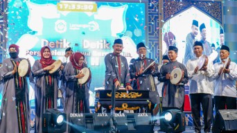 Pergantian Tahun Baru Hijriyah di Lamongan Dimeriahkan Pawai Ta'aruf