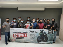 40 Biker Honda Malang Coba New Honda Adv160