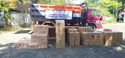 Disnakan Bojonegoro Terima Bantuan Obat PMK dari Provinsi
