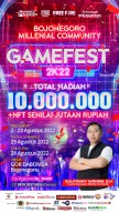 Fasilitasi Kreatifitas Pemuda, Bojonegoro Milenial Community Akan Adakan Gamefest e-Sport