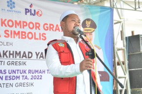 Sambungan Jaringan Gas Rumah Tangga di Kecamatan Cerme Sudah 90 Persen