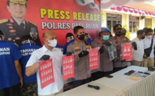 Pengedar Lintas Provinsi Keok, Total 21 Tersangka Digulung Polres Pasuruan