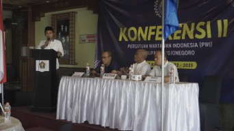 M Yazid Kembali Terpilih Jadi Ketua PWI Bojonegoro