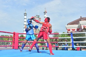 Peringatan Haornas Ke-39 di Lamongan Diwarnai Atraksi Para Atlet