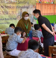 Kelas Bahasa Jepang Oleh Smelting Kembali Digelar, Kali Ini di SDN Sumur Batu Jakarta