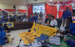 PMII Desak Anggota DPRD Bojonegoro Konferensi Pers Tolak Kenaikan BBM Bersubsidi