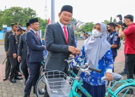 Hari Kesaktian Pancasila, Generasi Muda Berprestasi Lamongan Terima Penghargaan Nasional