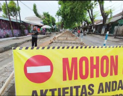 Pengecoran Jalan Pandaan-Bangil Terancam Molor, PPKom Minta Segera Dituntaskan