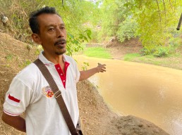 2 Anak Hanyut di Sungai Keyang Ponorogo, 1 Orang Proses Pencarian