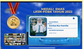 Siswa Berkebutuhan Khusus Asal Jatim Juara Nasional Lomba Keterampilan