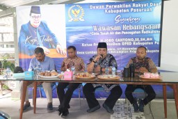 Undang Tokoh Lokal, Nasdem Kab. Pasuruan Ingatkan Pentingnya Keutuhan NKRI