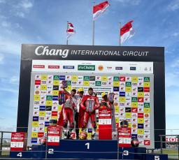 Pebalap Astra Honda Dominasi Podium ARRC Thailand