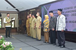 Optimalkan Pemenuhan Air Bagi Pertanian, Bupati Yes Kukuhkan Komisi Irigasi