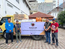Smelting Gelontorkan Bantuan Kepada Korban Gempa Cianjur