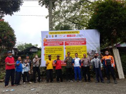 MPM Honda Jatim Gencarkan Imbauan #Cari Aman Berkendara di Jalur Wisata Pacet