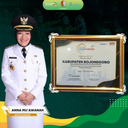 Bojonegoro Raih Penghargaan Smart Economy Terbaik-Terbaik di Ajang ISNA 2022