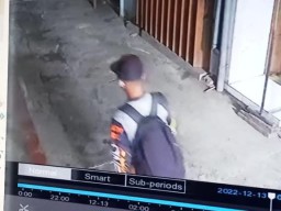 Maling Motor di Pasar Wage Tulungagung Terekam CCTV