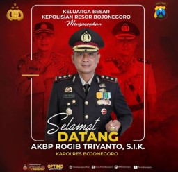 Kapolres Bojonegoro Resmi Dijabat AKBP Roqib Triyanto