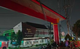 Lampu Dibiarkan Padam, Pasar Wisata Cheng Hoo Pandaan Terkesan Tidak Terawat