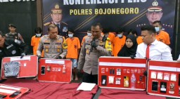 4 Pengedar dan 4 Pengguna Narkoba di Bojonegoro Dibeluk Polisi
