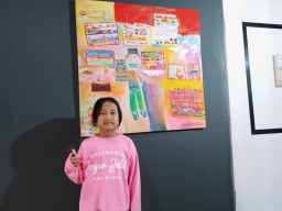 Saat Memori Bahagia Anak Dituangkan Diatas Kanvas