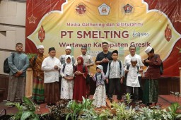 Smelting Bersama Jurnalis di Gresik Kuatkan Sinergi Tingkatkan Kualitas Pers