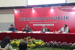 Kredit Bank Jatim Kuartal I 2023 Tumbuh 13,44 Persen, Ditopang Sektor Konsumer