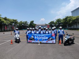Perkuat Sinergi Bagi Negeri: MPM Honda Jatim Ajak 11 ribu Generasi Muda Serukan #Cari Aman